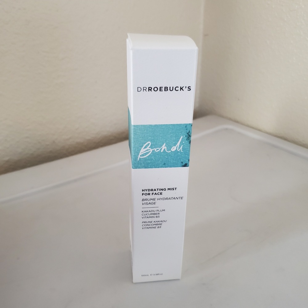 Dr Roebuck's Bondi Hydrating Mist Face Spray Kakadu Plum Vitamin B3 100mL NEW